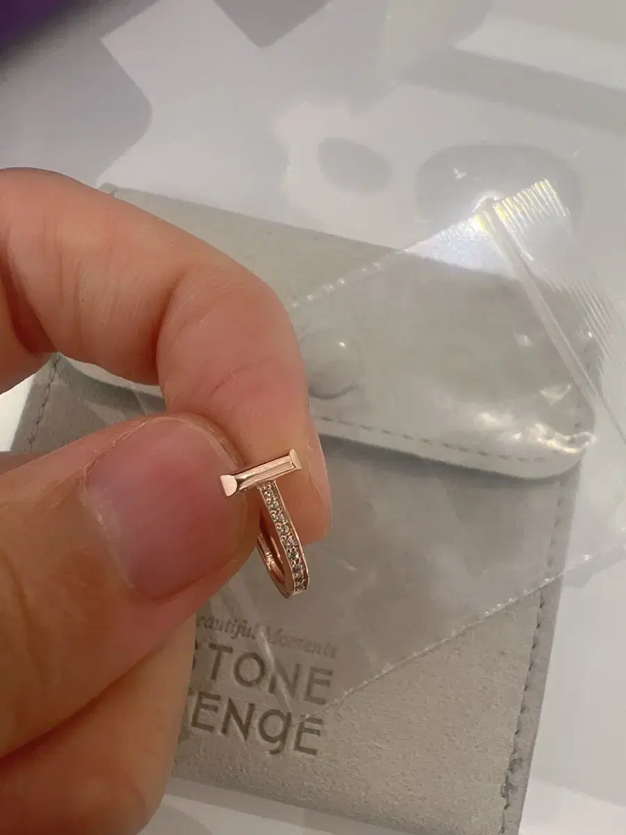 STONEHENGE | 스톤헨지 Stonehenge Earrings 14K Rose Gold on